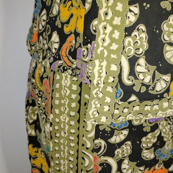 BATIK COTTON MAXI SKIRT AND BLOUSE NWOT - Picture 13 of 14